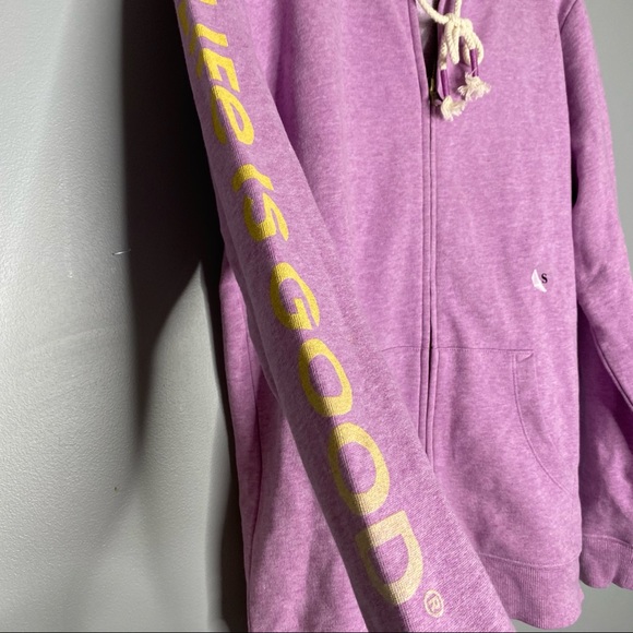 Life is Good Zip Up Hoodie - Picture 3 of 9